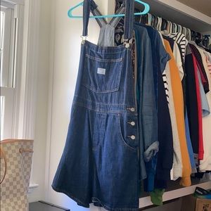 Levis Short Overalls